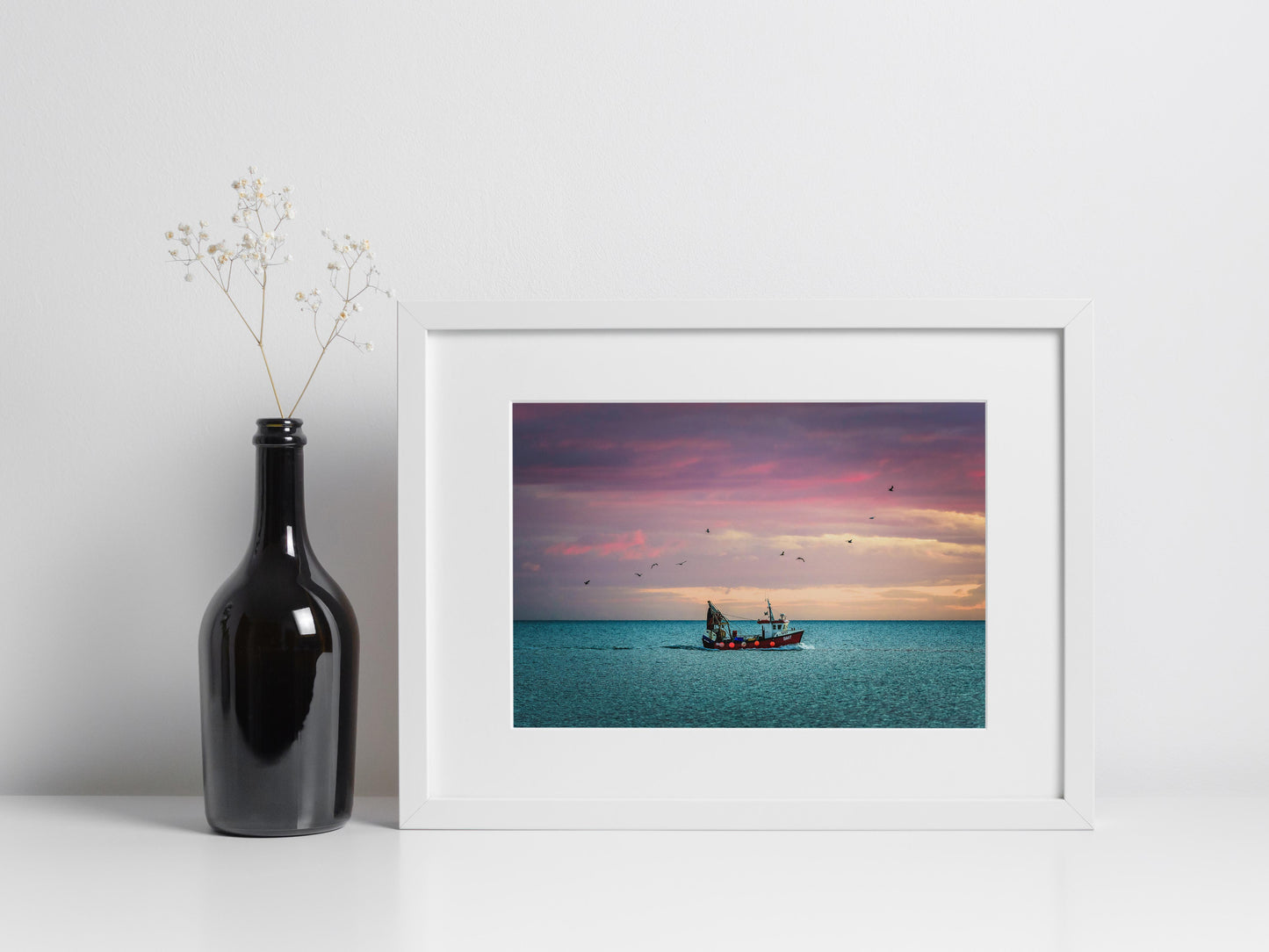 Trawling At Sunset - West Bay | Dorset