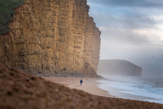 Jurassic Coast Cliff Fall at West Bay | "Running The Gauntlet"?!