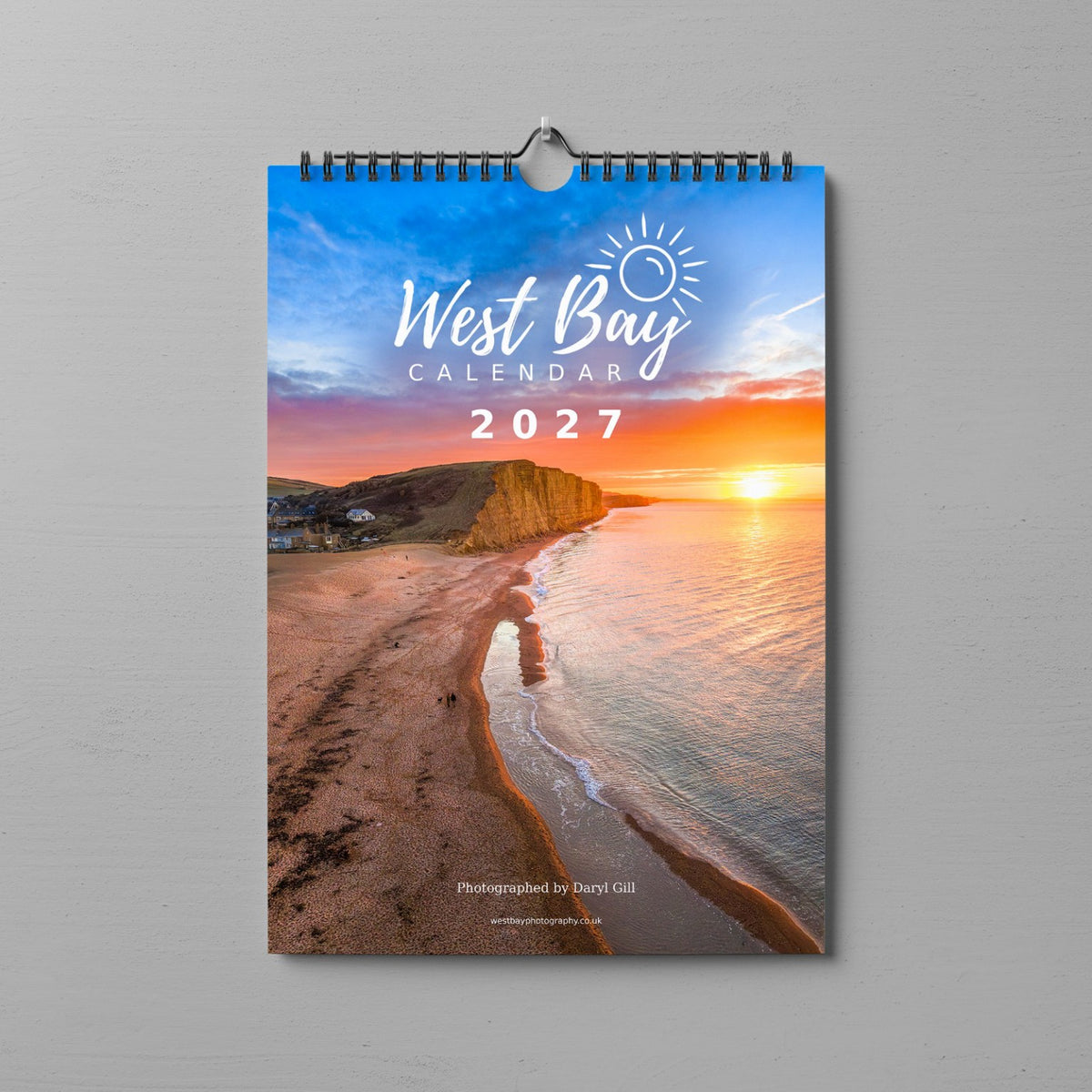 2027 West Bay calendar front cover