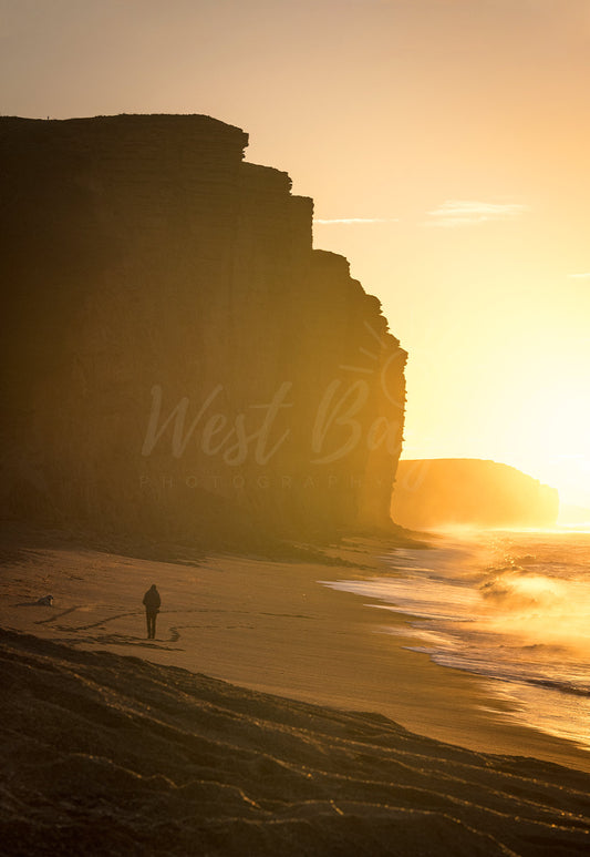 Beach Walk at Sunrise - West Bay | Dorset