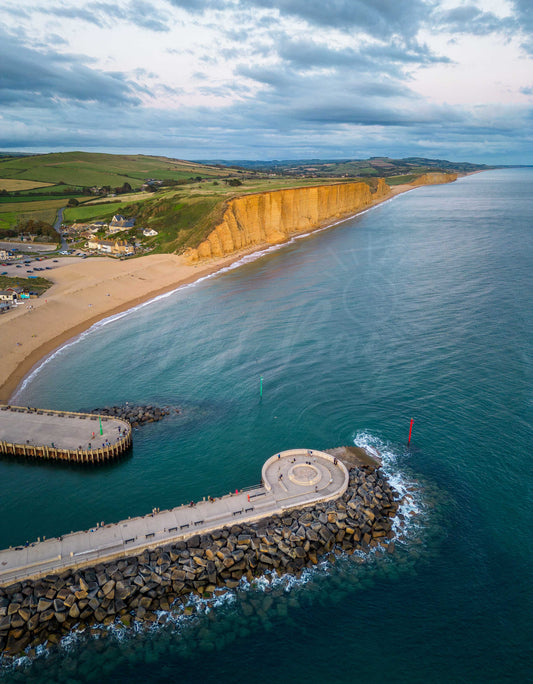 East View (Aerial) - West Bay | Dorset