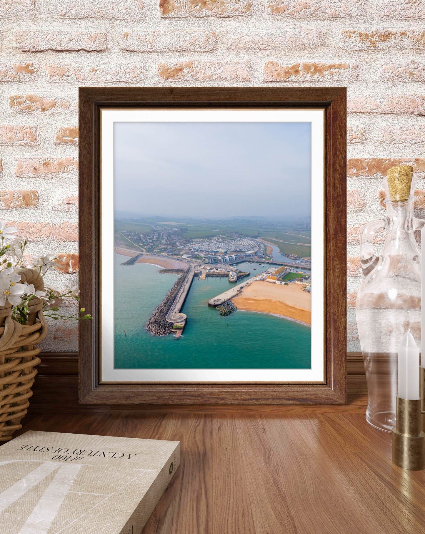 West Bay Harbour from Above - West Bay | Dorset (Copy)