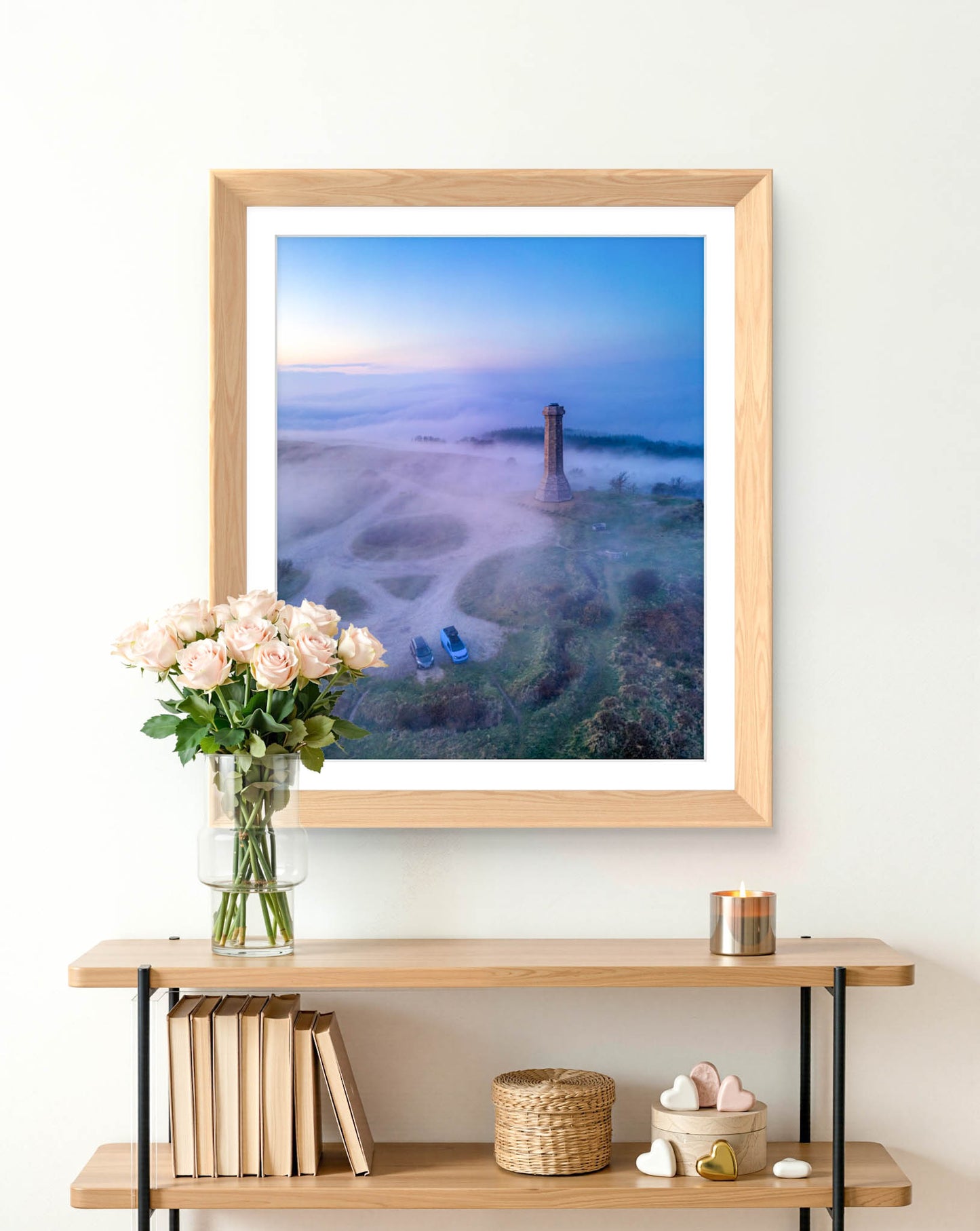 Hardy Monument in the Mist - Dorchester | Dorset