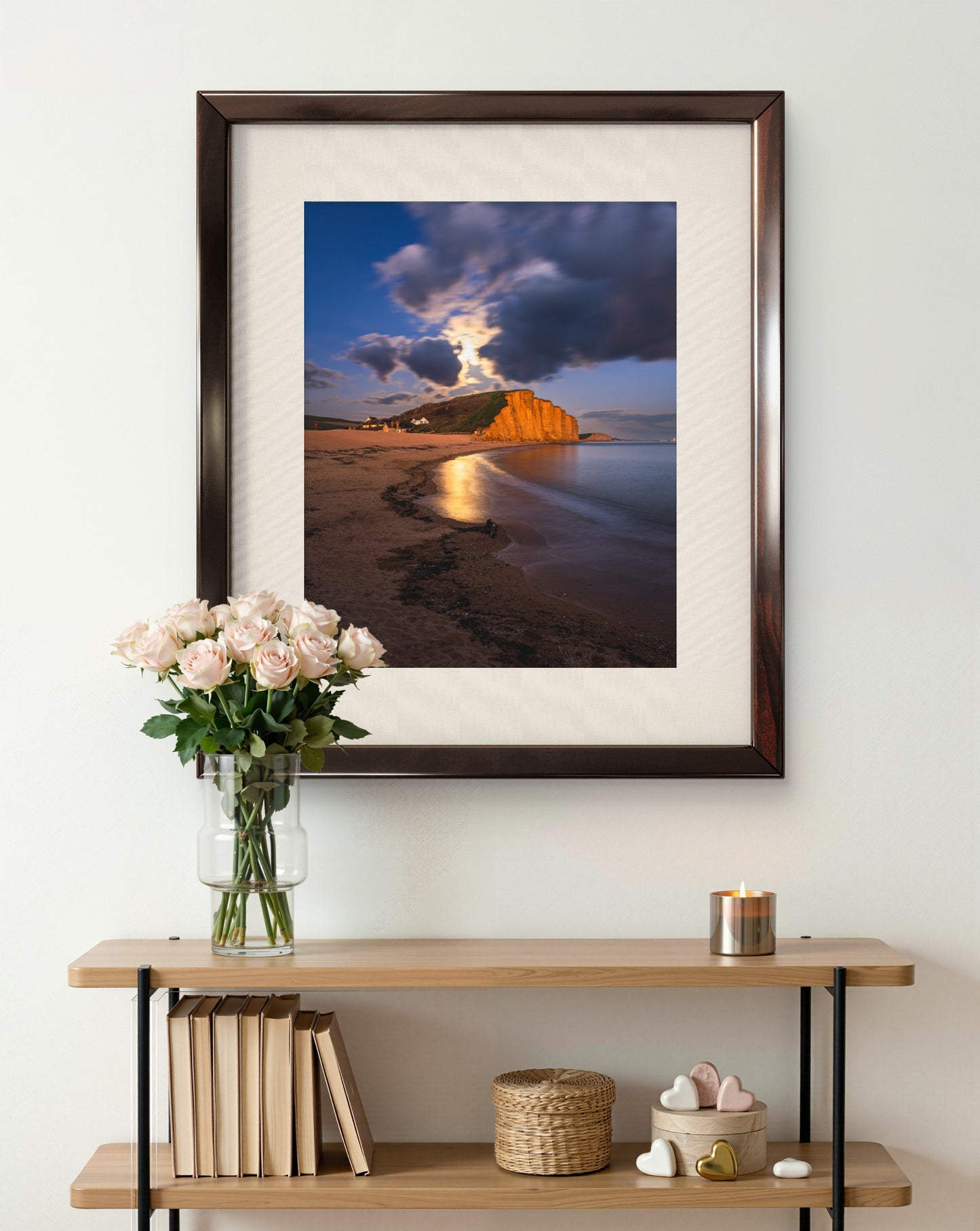 Moonrise Over East Cliff - West Bay | Dorset