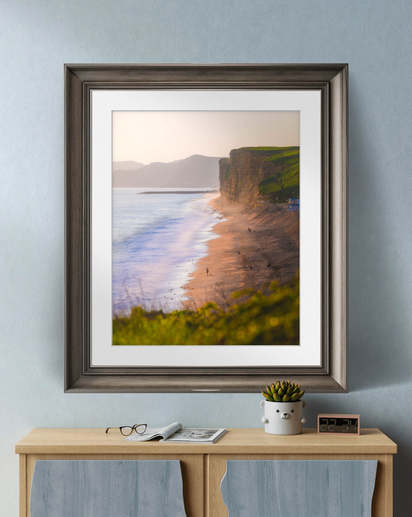 Looking West from Burton Cliff - West Bay | Dorset