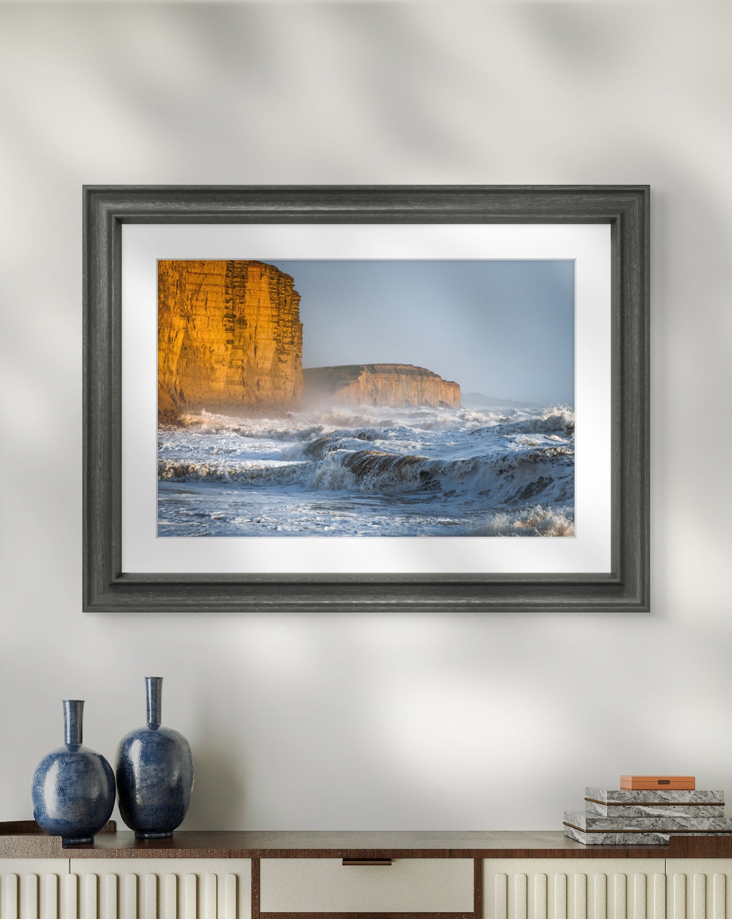 Golden Cliffs & Winter Seas - West Bay | Dorset