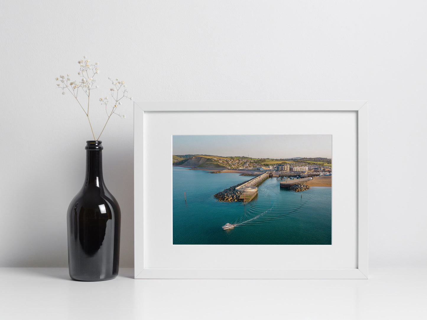 Gone Fishing - West Bay - Postcard/Print