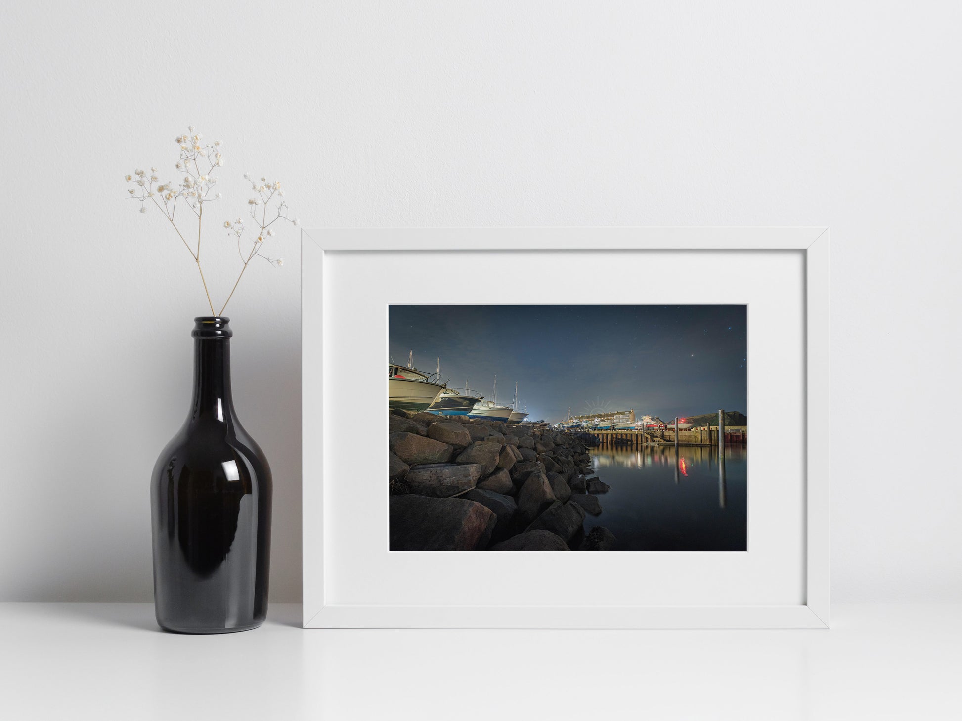 Harbour Nights 2021 - West Bay - Postcard/Print