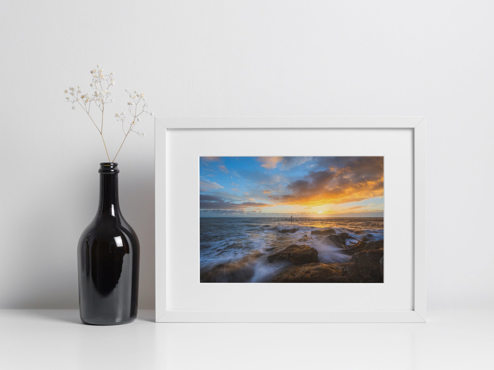 Jurassic Blaze - West Bay | Dorset - Postcard/Print