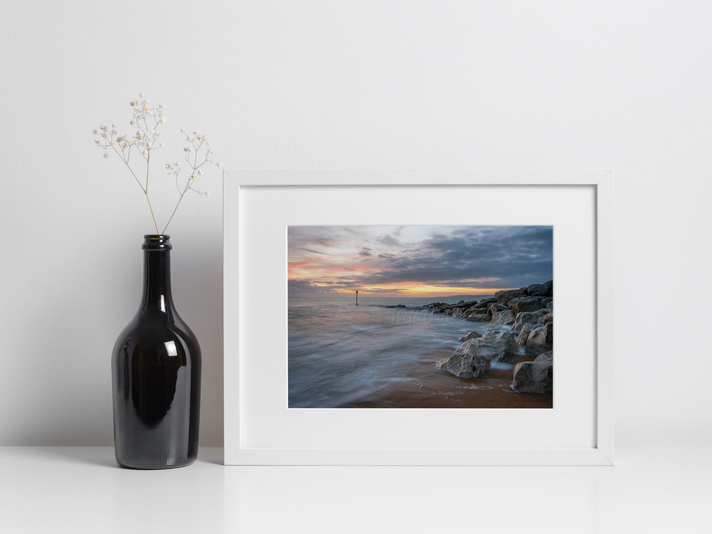 Pastel Views - West Bay - Postcard/Print