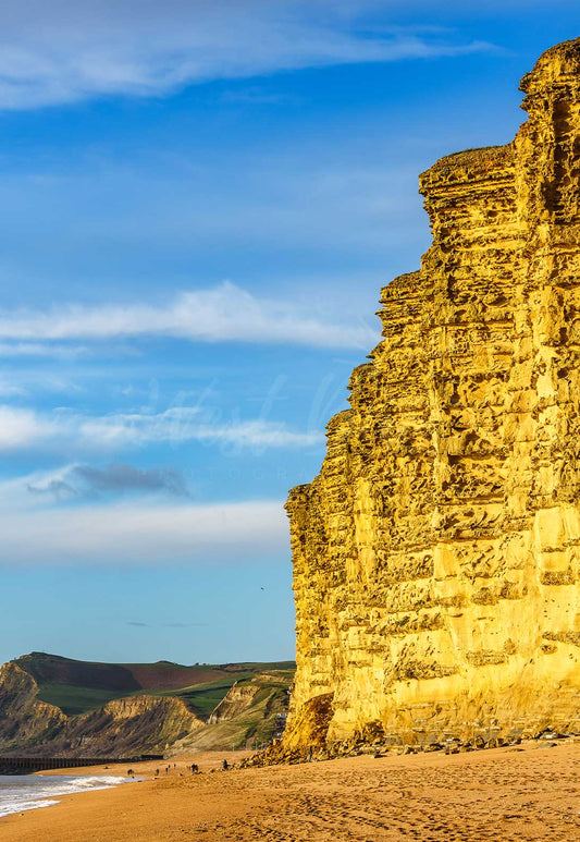Towering East Cliff - West Bay | Dorset
