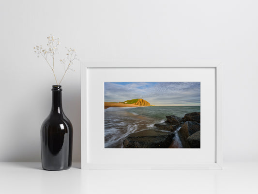 East Cliff In May - West Bay | Dorset - Posters Prints & 